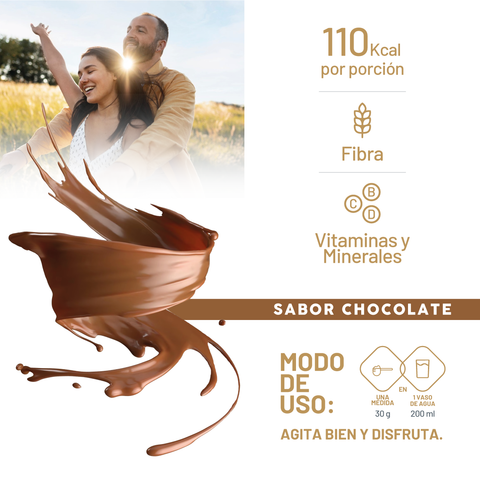 Malteada Vegetal 30+ Chocolate