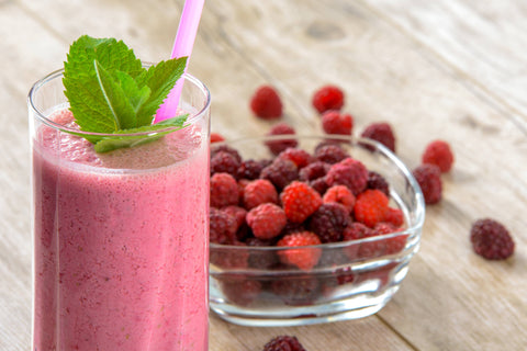 Smoothie de Avena y Frutos Rojos